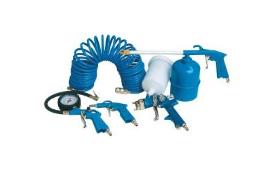 Pištolj za duvanje guma sa manometrom sa crevom, duvaljkom,pištoljem,mazalicom 5/1 3E